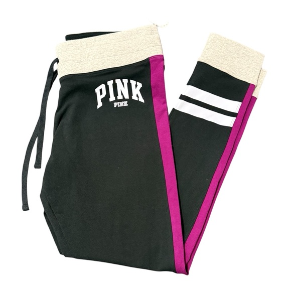 PINK Victoria’s Secret Yoga Athletic Cotton Blend Campus Legging Joggers Size M - Picture 11 of 11